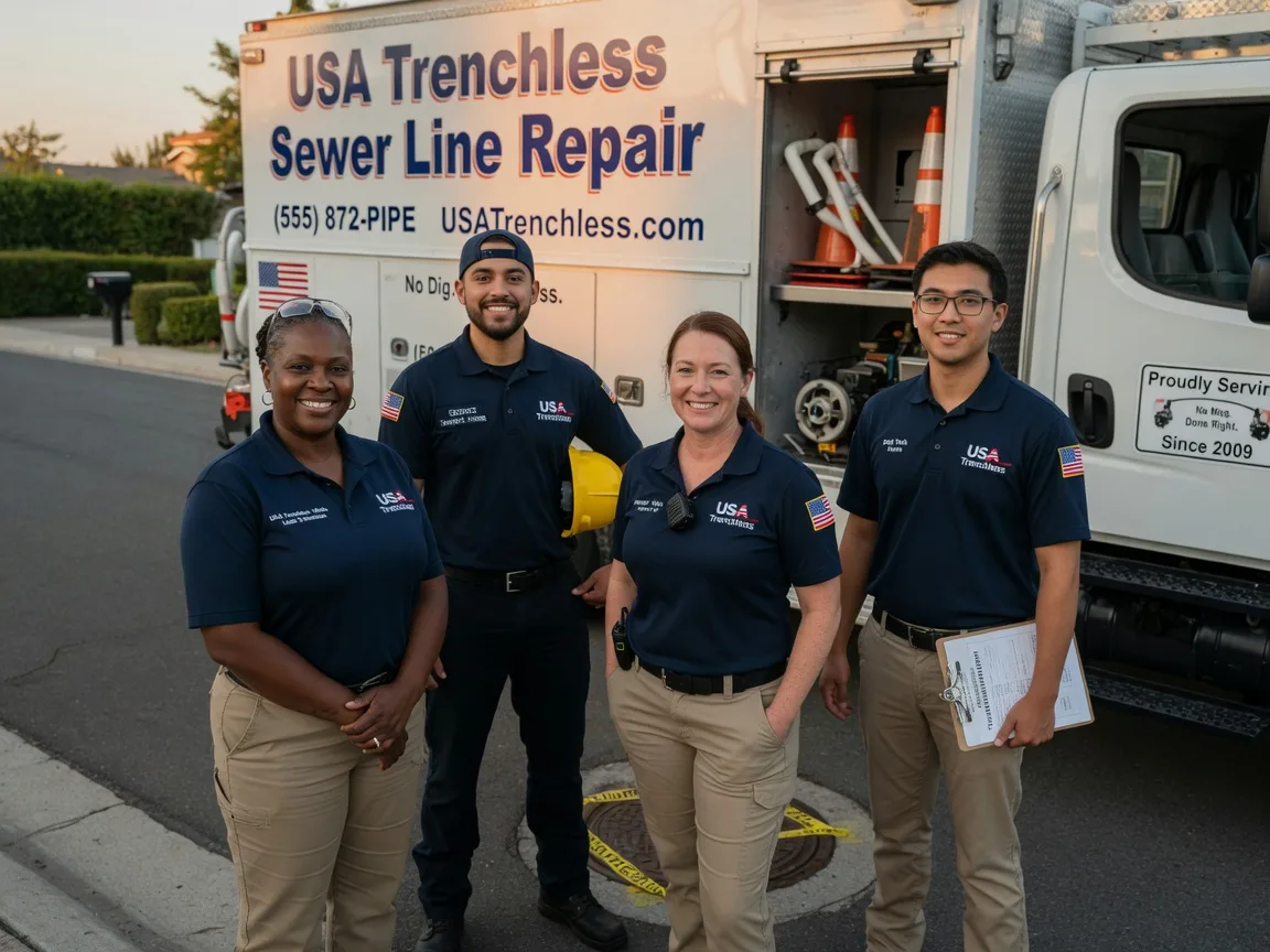 Sewer Line Repair company in Moyers, OK